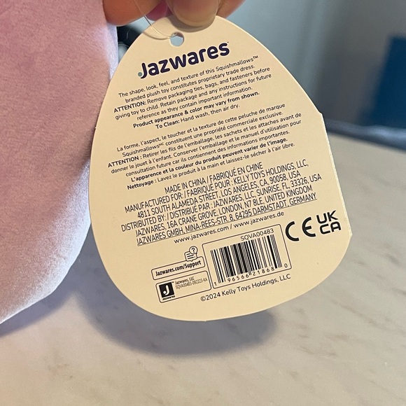 Hanna the Hippo Squishmallow 8” - Picture 6 of 6